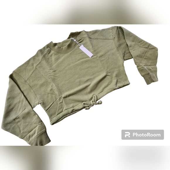 Rebecca Taylor Crop Sweatshirt - Picture 5 of 7